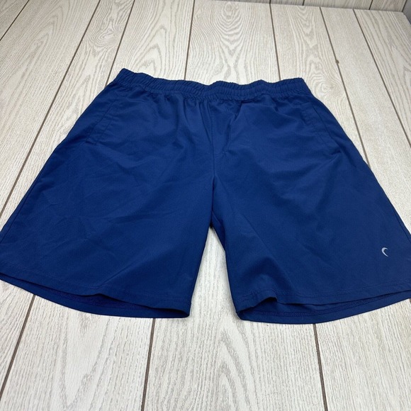 Zyia‎ Active Shorts Men's Blue 2XL Zip Pocket Athletic Shorts - Picture 1 of 8